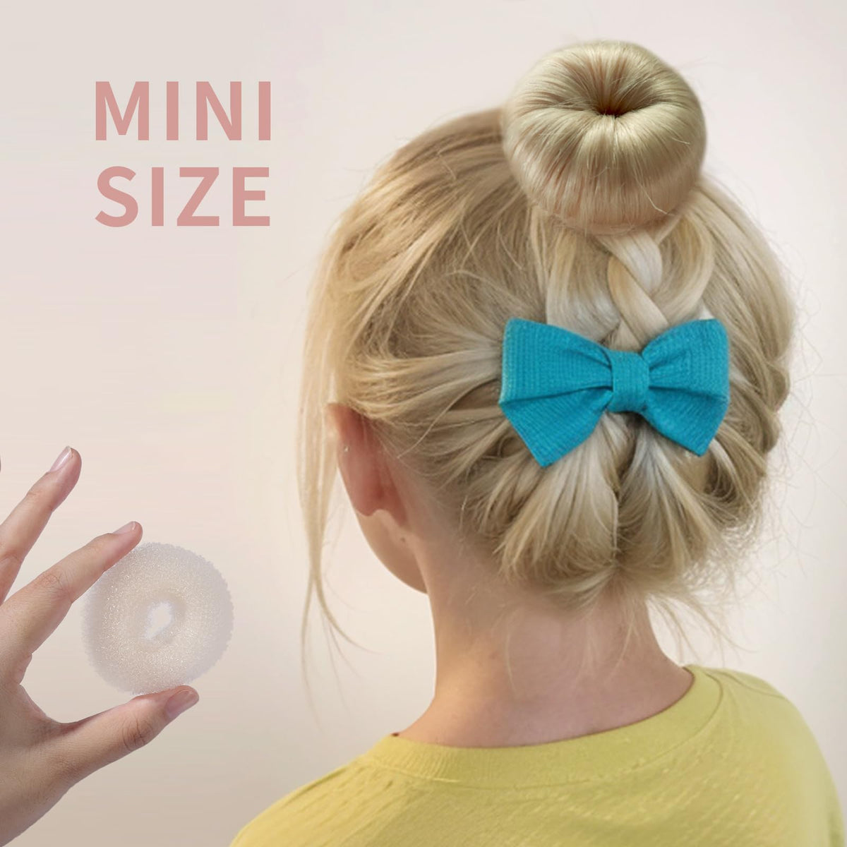 fandamei elastics and pins neatly arranged highlighting secure styling benefit