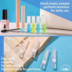 Fandamei spray producing fine mist on hand to show even coverage and light feel