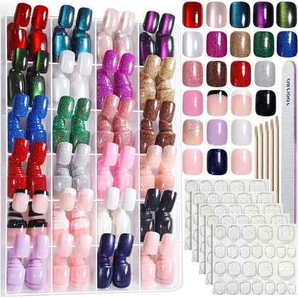 Fandamei front packaging showing 24 colors and included tools for versatile looks