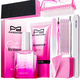 FANDAMEI front packaging of kit showing complete manicure set and benefits