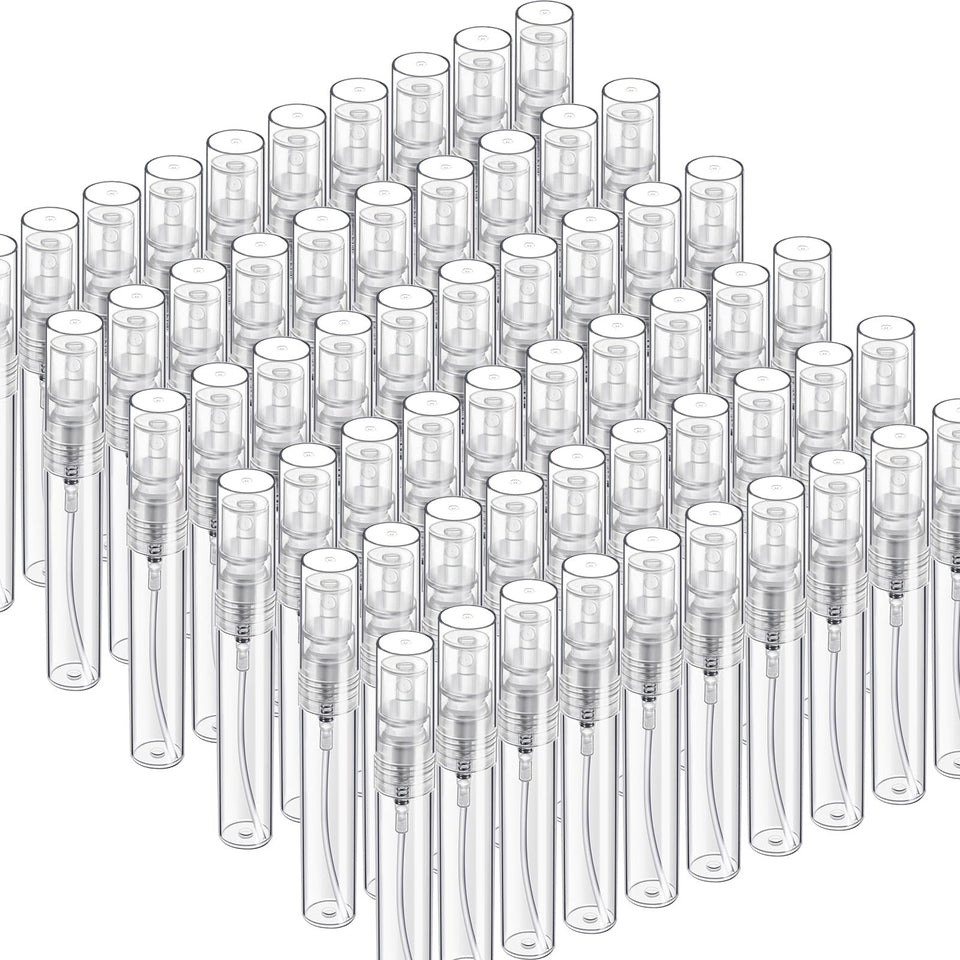 Fandamei front packaging showing 60 clear 5ml bottles and convenience