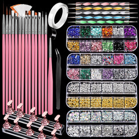 Fandamei kit front packaging showing full tool and gems selection
