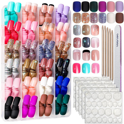 Fandamei front packaging showing full 576PCS kit and included tools for convenience