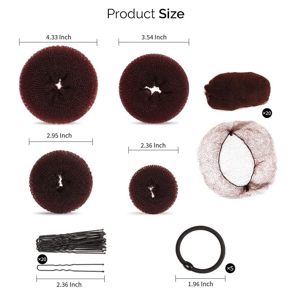 Fandamei hair net close-up showing breathable mesh and invisible finish
