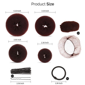 Fandamei hair net close-up showing breathable mesh and invisible finish