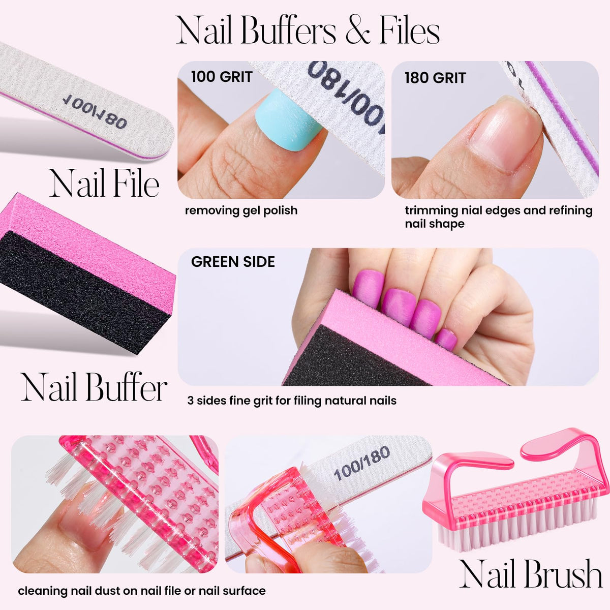 FANDAMEI kit in use during a home manicure delivering neat results
