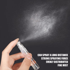 Fandamei atomizer spraying perfume onto wrist for on-the-go freshness