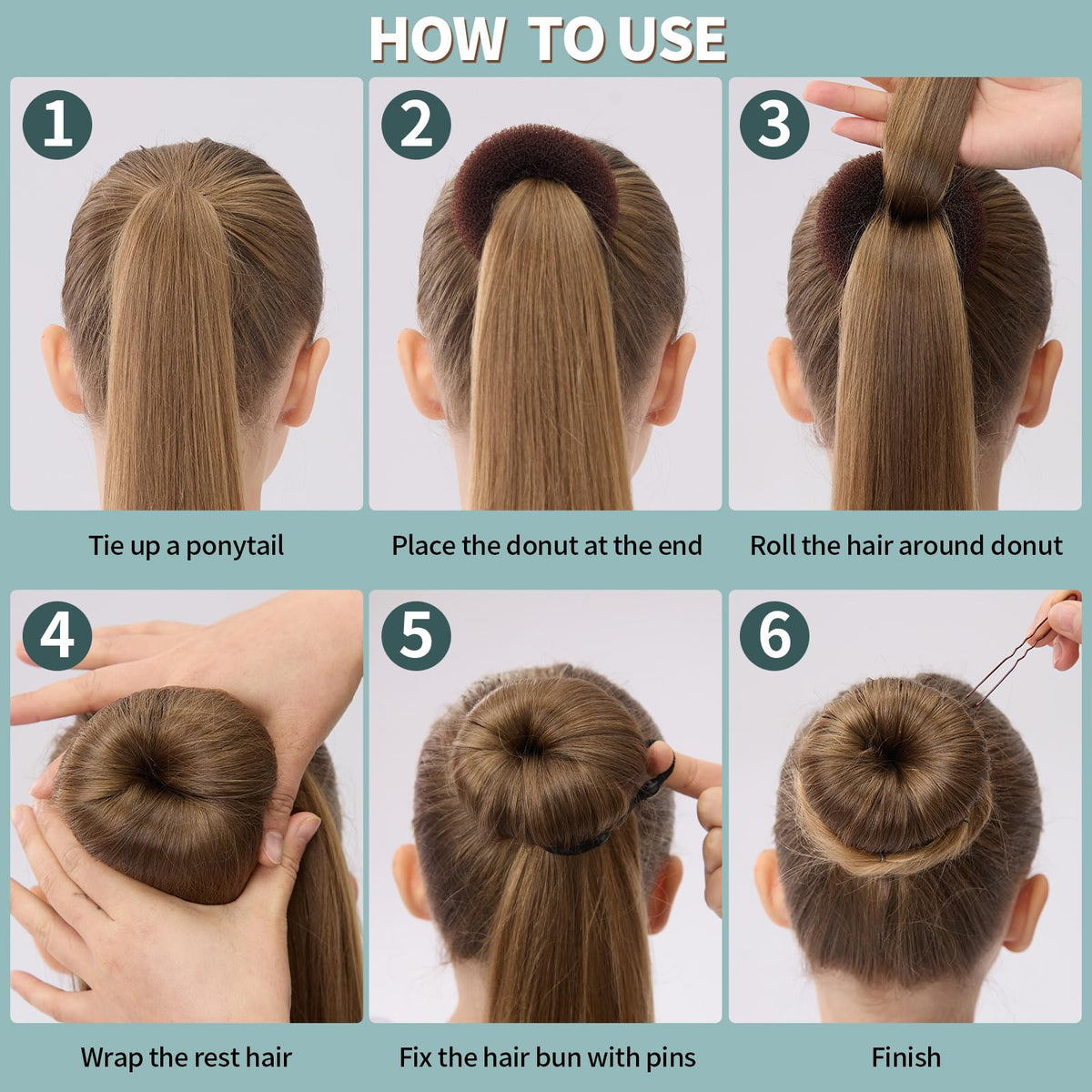 Fandamei child wearing a tidy ballet bun, professional-looking performance hold
