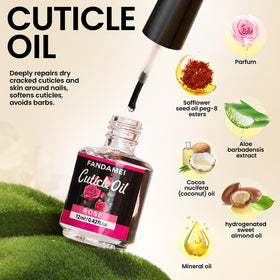 Fandamei kit laid out in lifestyle setting for at-home manicure convenience