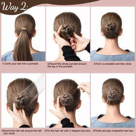 Fandamei lifestyle hotel staff wearing updo for professional appearance
