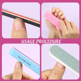 Fandamei kit next to fingers displaying size and practical scale