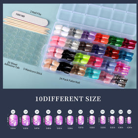 Fandamei open clip-on storage box organizing nails and tools for easy travel
