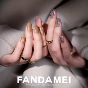 Fandamei texture close-up showing matte and glossy surfaces for polished finish