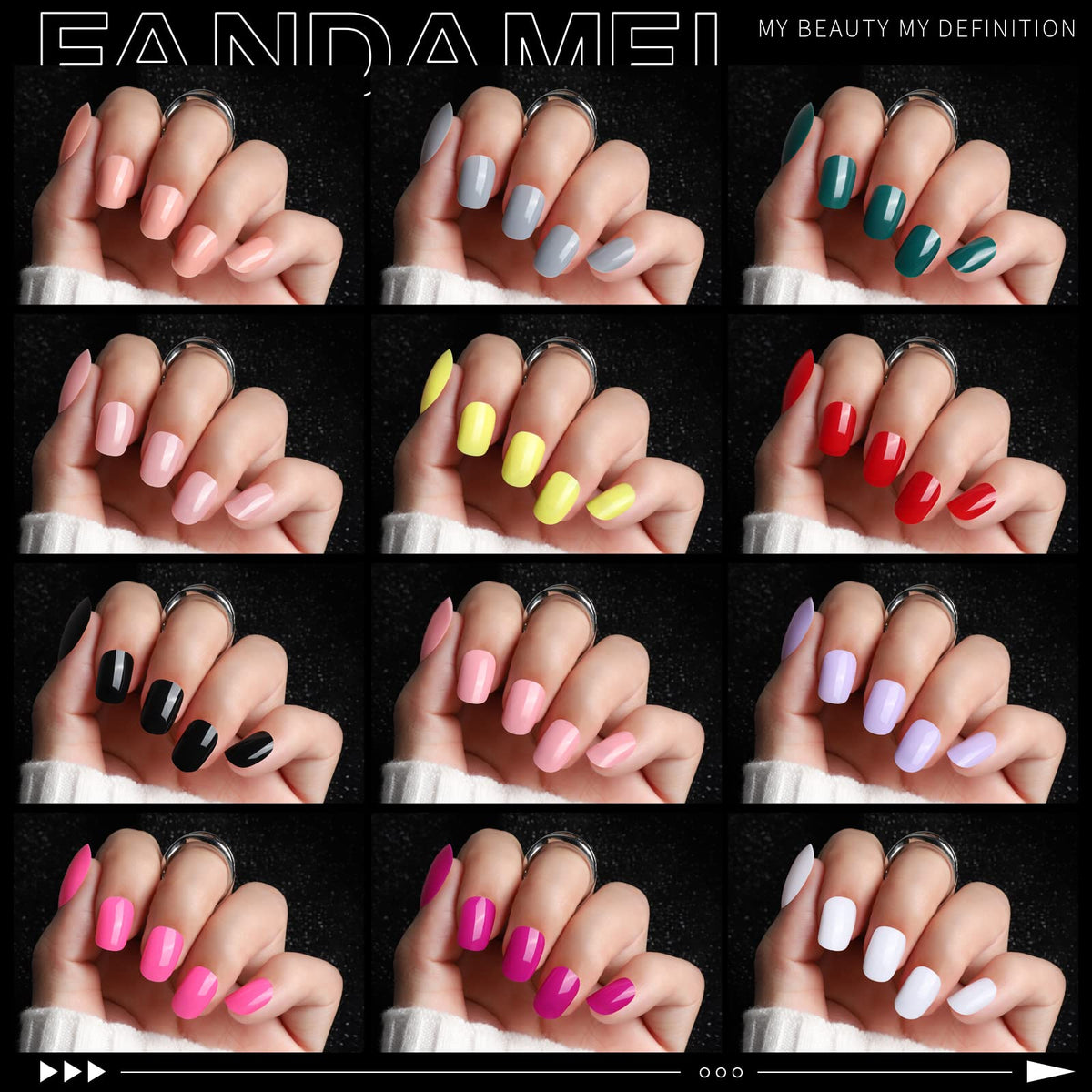 Fandamei tools and files set illustrating prepping, trimming and finishing benefits