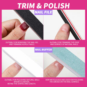 Fandamei triangle cuticle peeler detail removing gel residue precisely