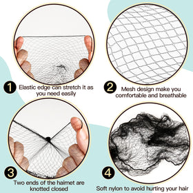 Fandamei U-shaped pin detailed view with ball-end to prevent hair damage