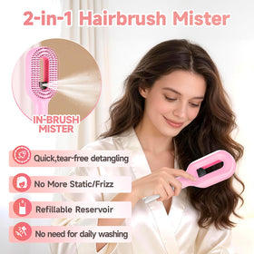 fangtaiabc close-up of tangle-free bristles for gentle detangling