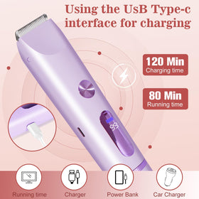 FANKRUAI USB cable and removable head displaying easy charging and cleaning