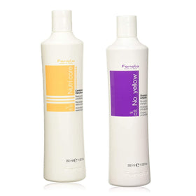 Fanola No Yellow front packaging showing product and size, clear toning benefit