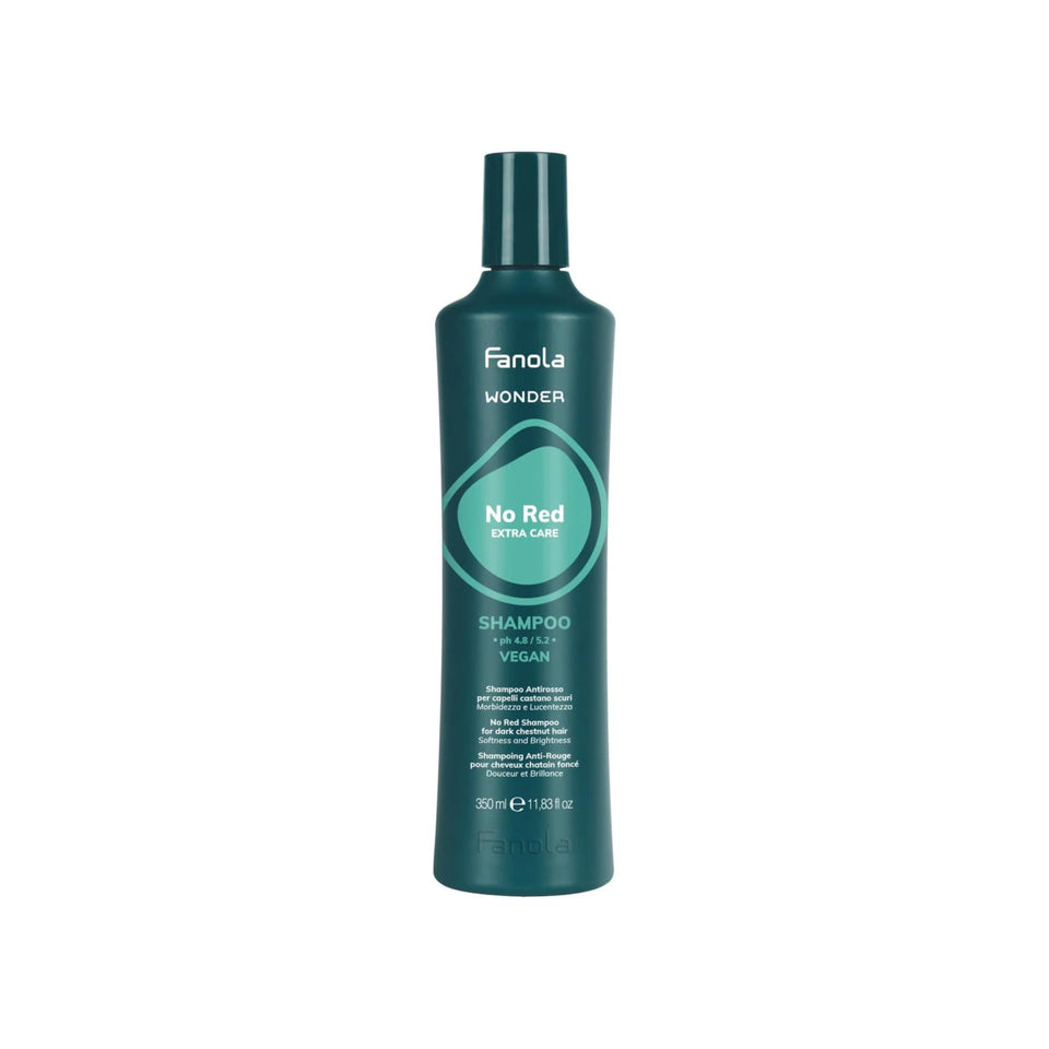 Fanola front packaging showing bottle and branding, highlights professional quality