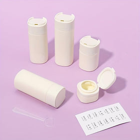 FANPOI bottles in hand to show compact, carry-on friendly scale