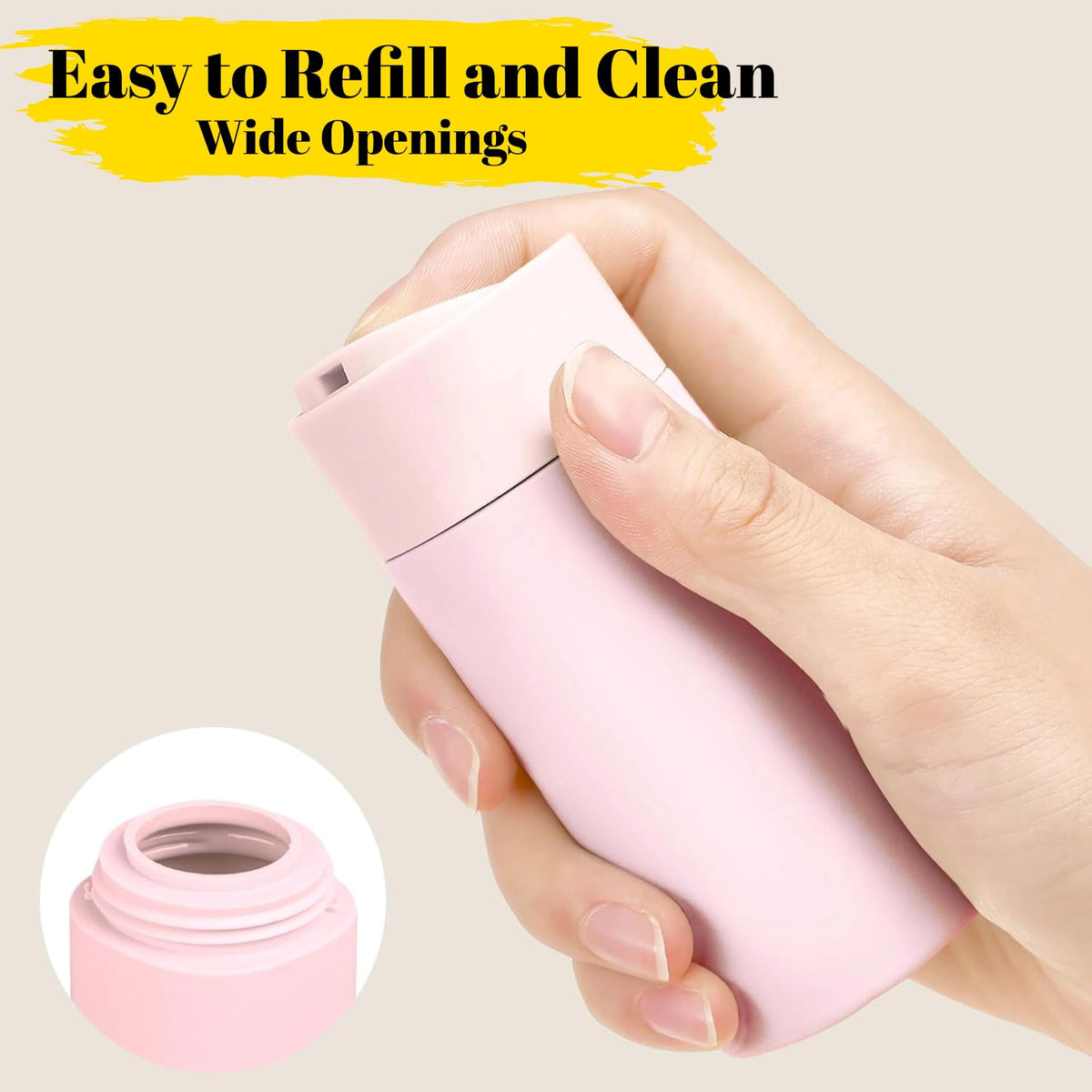 FANPOI bottle cap and nozzle texture showing durable design