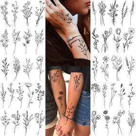 FANRUI temporary tattoo wet test proving water resistance and durability