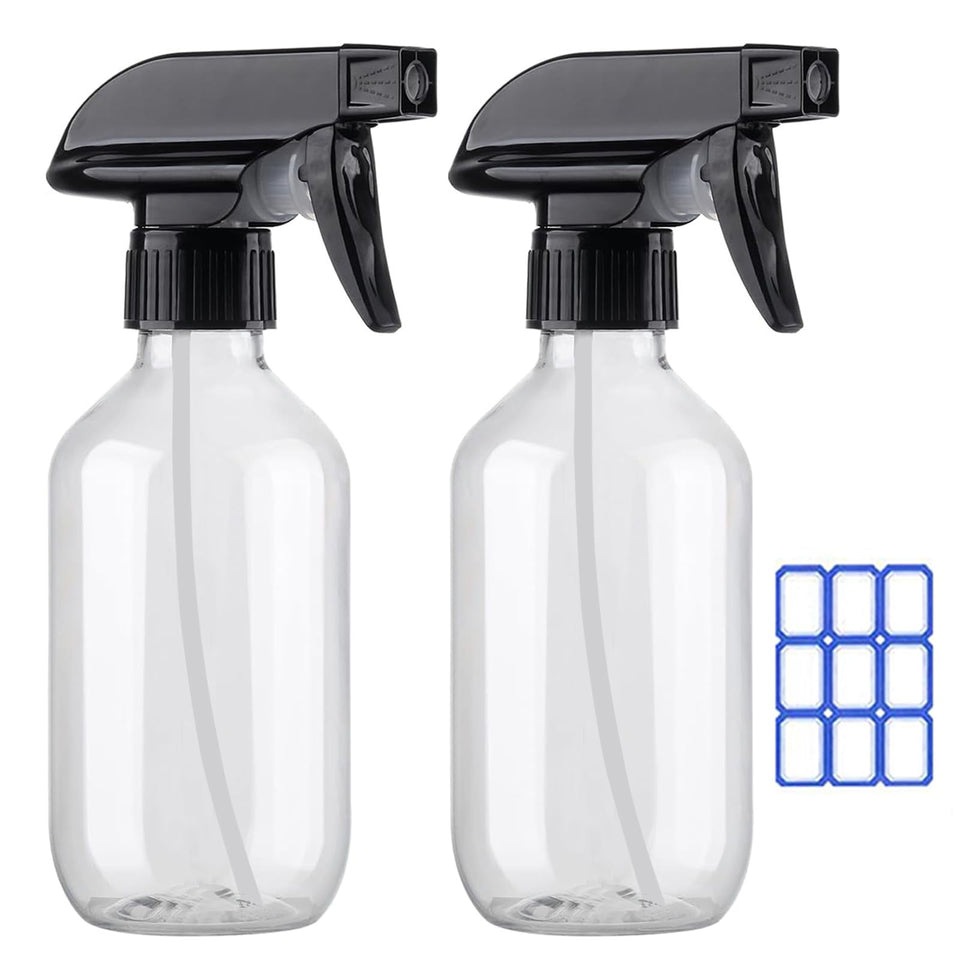 FANSTINOW front view 10oz bottle showing label and ergonomic grip for easy handling