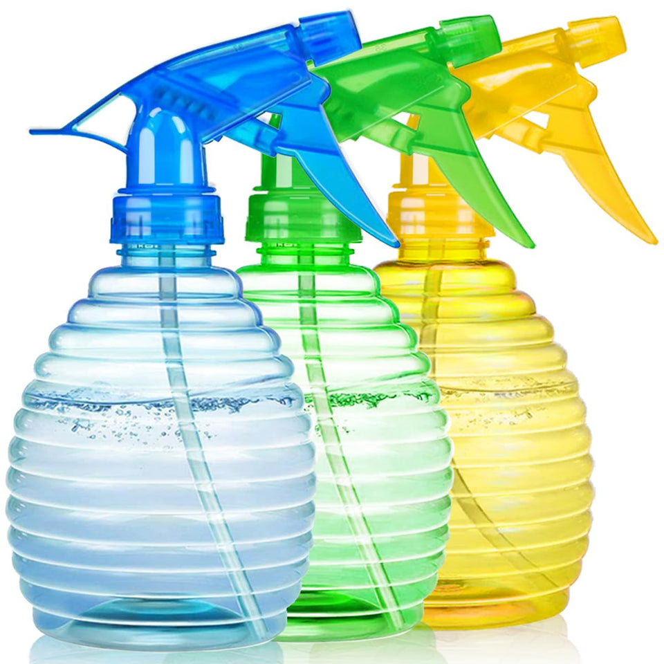 FANSTINOW front view three colorful bottles showing capacity and compact size benefit
