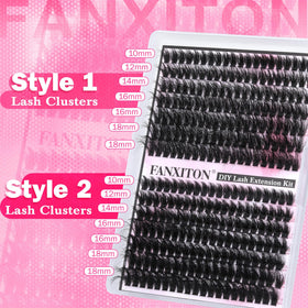 FANXITON angled tweezers detail for precise placement and faster DIY application benefit precision