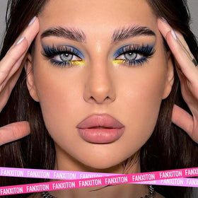 FANXITON lash application in use demonstrating easy DIY placement
