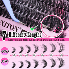FANXITON tweezers bond seal and remover laid out for fast application