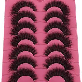 FANXITON curled lash ends close-up proving natural taper