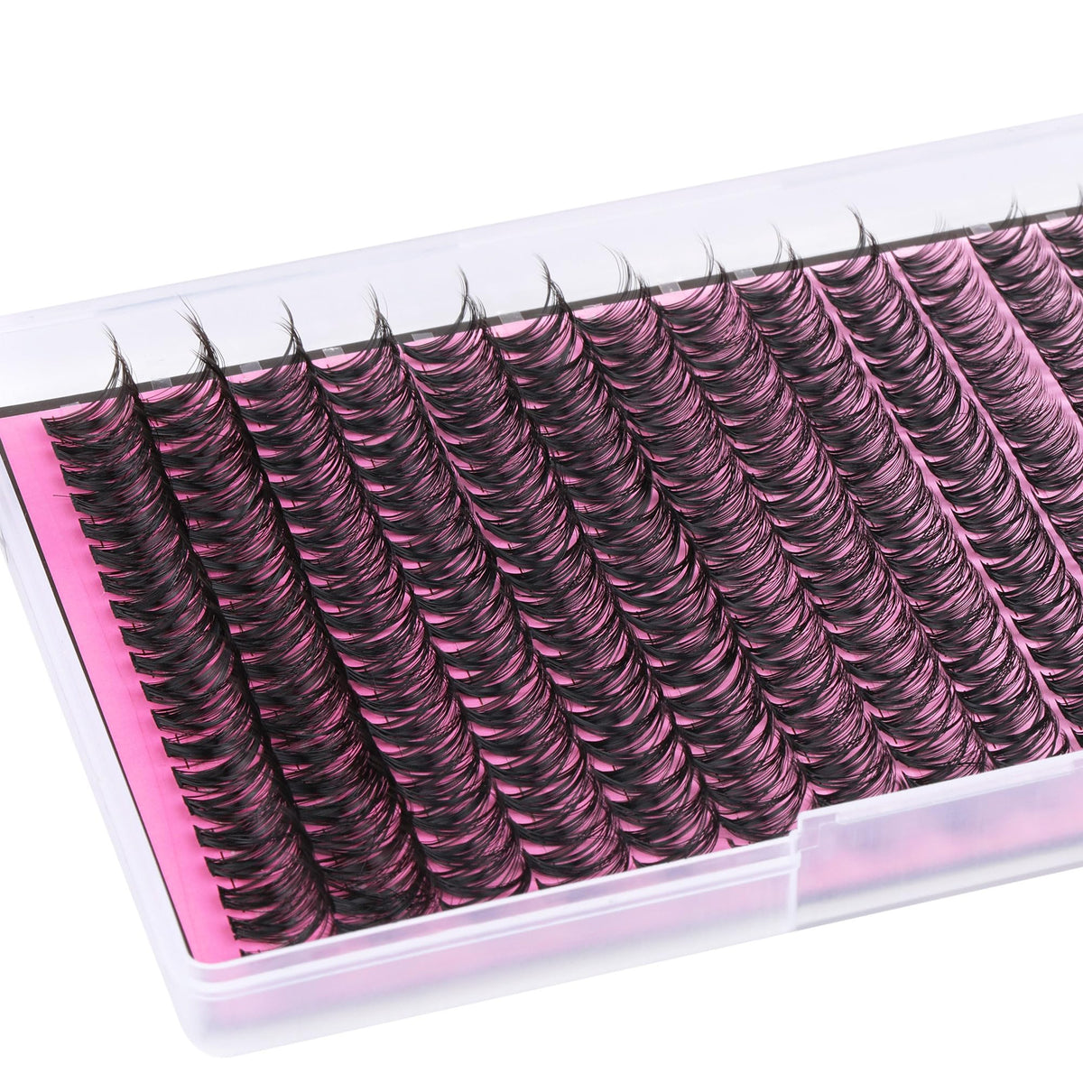 FANXITON lashes styled in evening makeup to show wearable glam