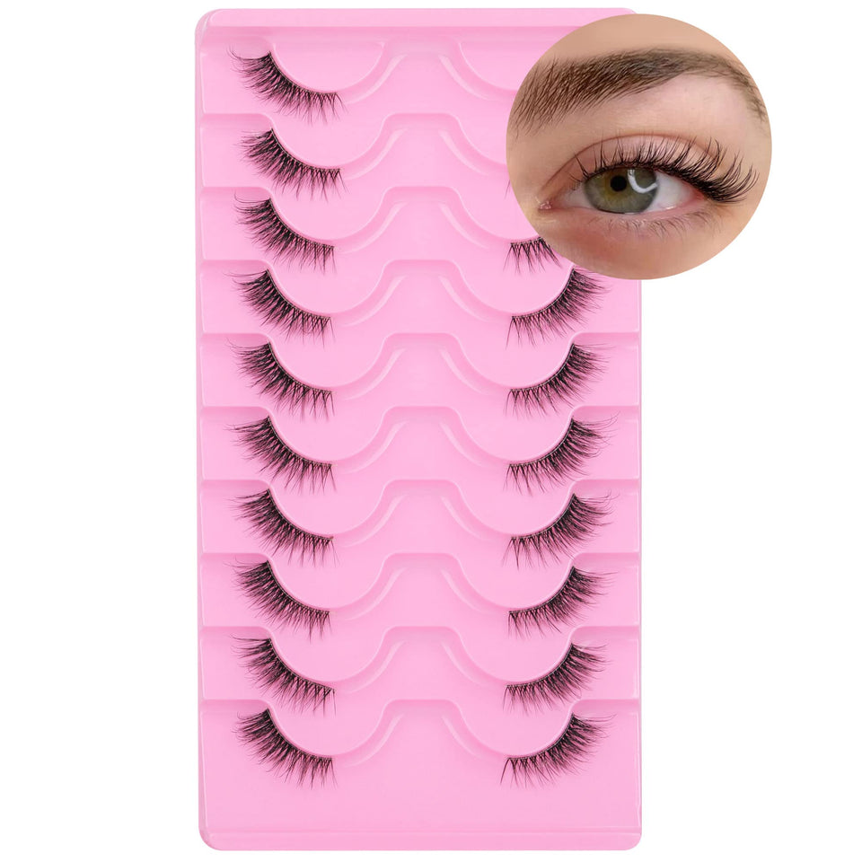 FANXITON front packaging showing 10 pairs and cat eye style for easy selection