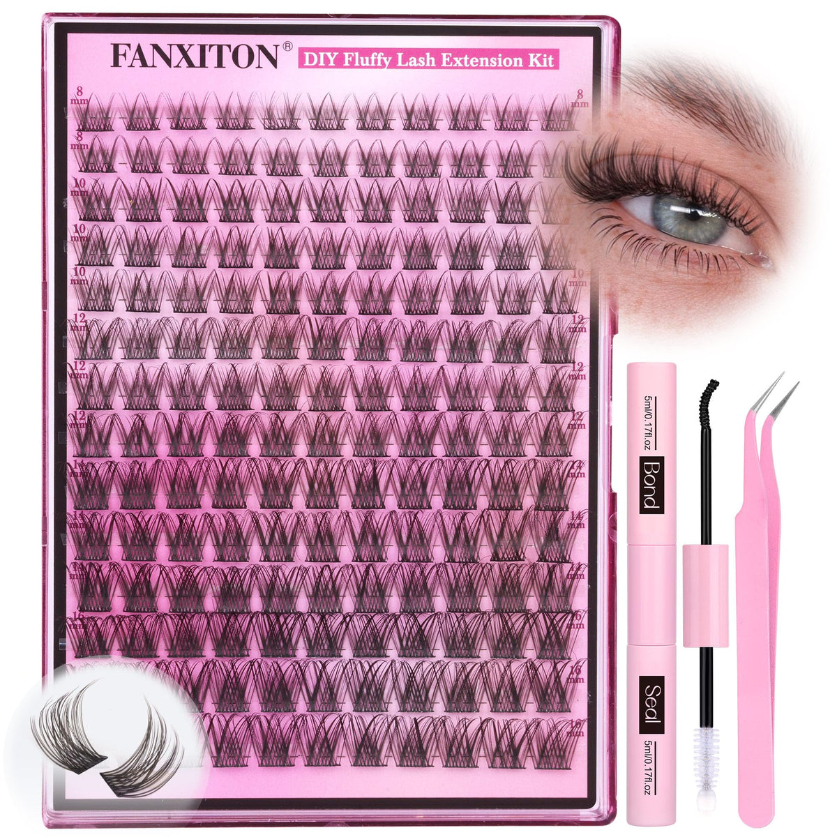 FANXITON kit laid flat displaying all included accessories