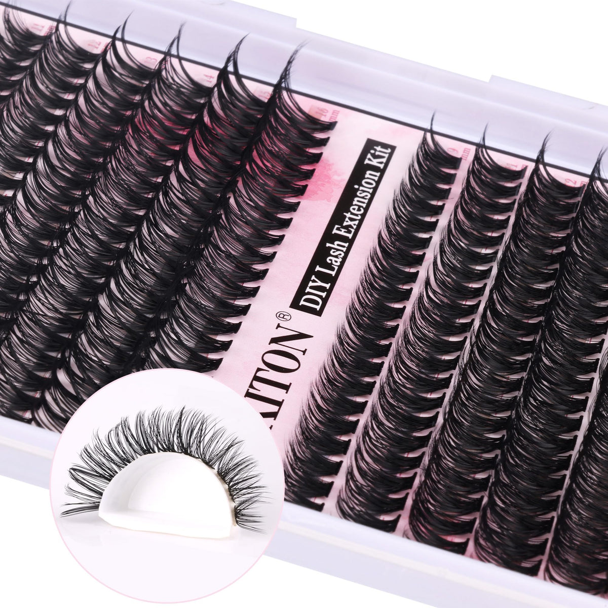 FANXITON lifestyle shot of evening makeup highlighting dramatic volume