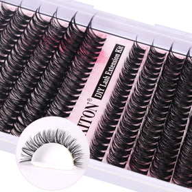 FANXITON lifestyle shot of evening makeup highlighting dramatic volume