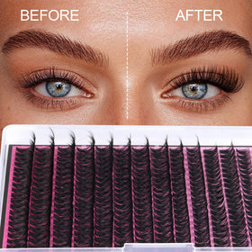FANXITON layout of 8–18mm clusters illustrating length options for tailored looks