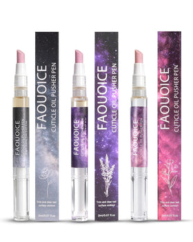 Faouoice front packaging 3-pack showing pens and color variety benefits instant portability