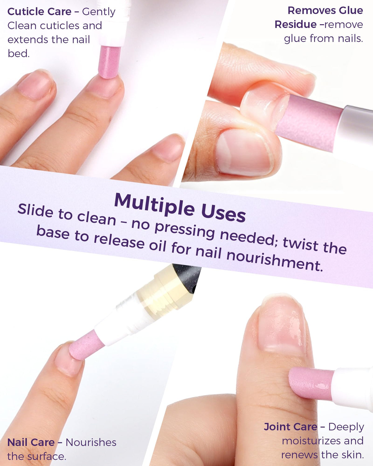 Faouoice label and ingredients sticker highlighting jojoba and vitamin E for repair benefit