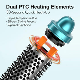 FARERY temperature controls and LED display provide precise heat selection