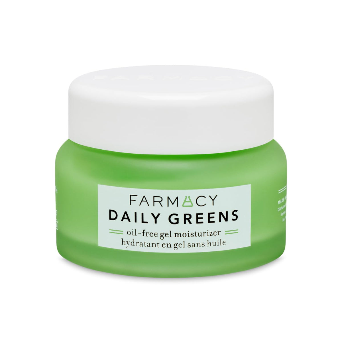 Farmacy Daily Greens front jar view showing clean packaging and hydration benefit