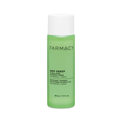 Farmacy front packaging showing bottle and box, clear product view with benefits