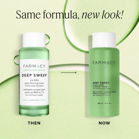 Farmacy label close-up highlighting 2% salicylic acid and ingredient clarity benefit