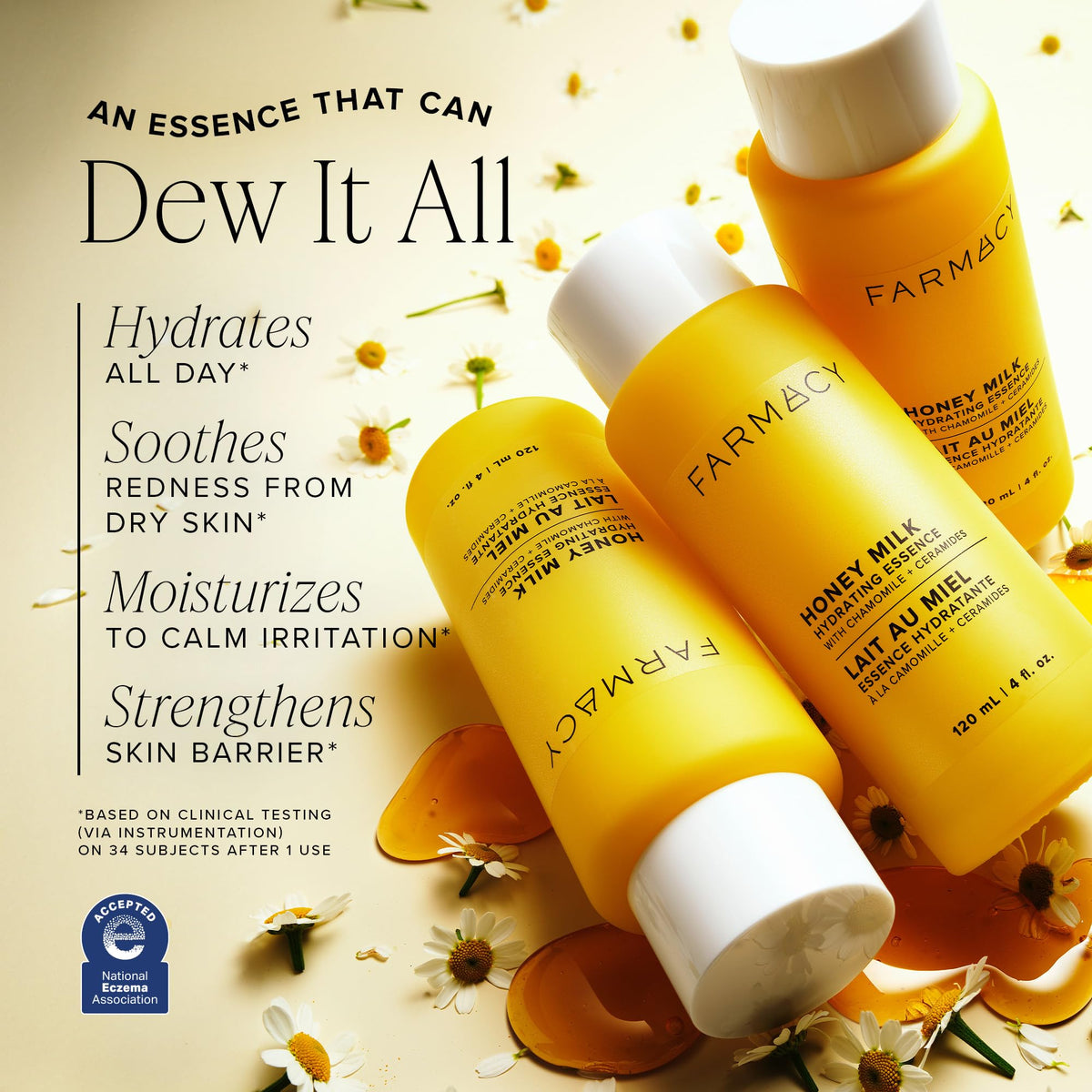 Farmacy product held in hand showing compact 50ml travel-friendly size