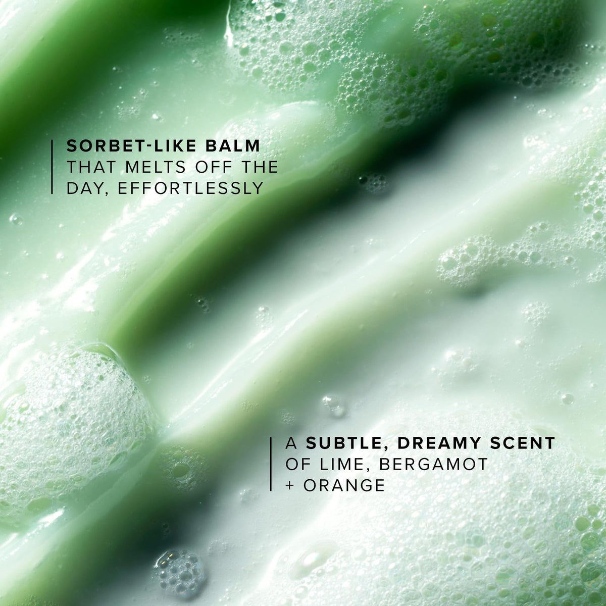 Farmacy applying balm to dry skin to gently dissolve makeup benefit