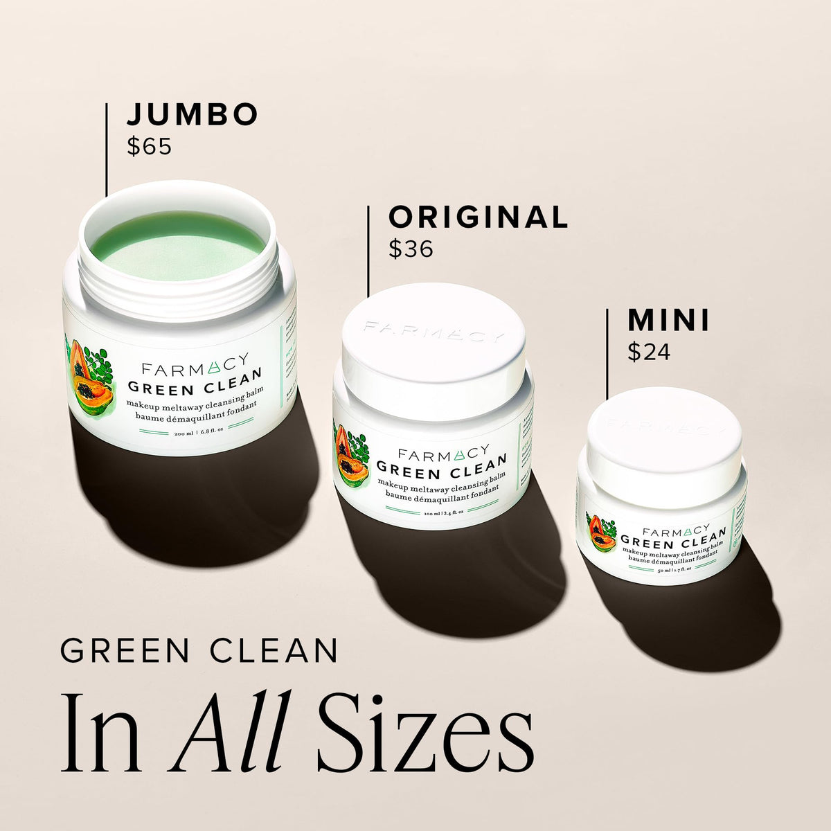 Farmacy balm wiped onto a damp washcloth for simple cleanup benefit