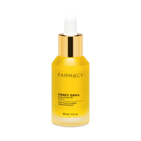 Farmacy Honey Grail front bottle showing elegant packaging and travel size benefit