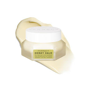 Farmacy Honey Halo front packaging showing jar and label for instant recognition and trust